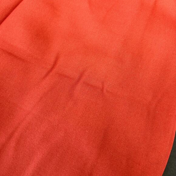 Brushed Rayon Tangerine Orange Fabric 46" W x 3 Yards Long - Picture 2 of 3